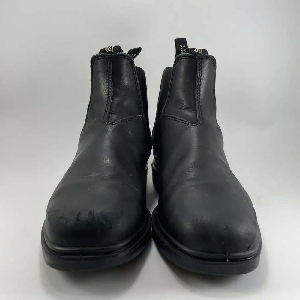 Blundstone 510 Chelsea Boots Mens Size 7 AU/US 8 Leather Slip On Ankle Black